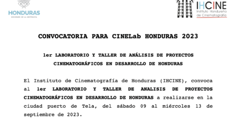 CONVOCATORIA PARA CINELab HONDURAS 2023