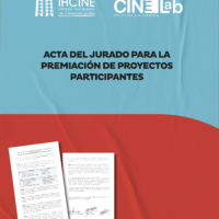 CINELab – Acta del Jurado para la Premiación de Proyectos Participantes